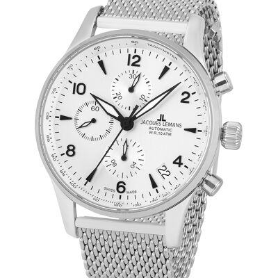 Jacques Lemans 1-1935B London Automatik Chronograph Herrenuhr Jacques Lemans 1-1935B London Automatik Chronograph Herrenuhr