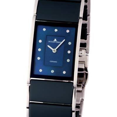 Jacques Lemans 1-1940H Dublin Keramik Damenuhr 24 x 28 mm Jacques Lemans 1-1940H Dublin Keramik Damenuhr 24 x 28 mm