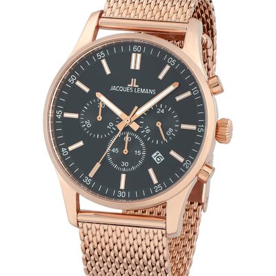 Jacques Lemans 1-2025I London Chronograph Herrenuhr 42mm 10ATM Jacques Lemans 1-2025I London Chronograph Herrenuhr 42mm 10ATM