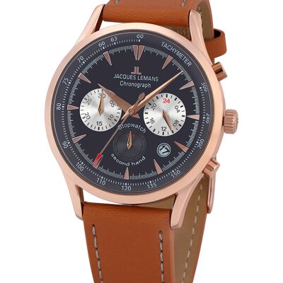 Jacques Lemans 1-2068F Retro Classic Chronograph Herrenuhr Jacques Lemans 1-2068F Retro Classic Chronograph Herrenuhr