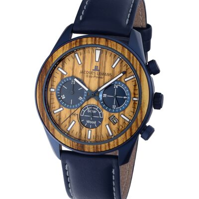 Jacques Lemans 1-2115N Eco Power Solar Chronograph Herrenuhr 44mm Jacques Lemans 1-2115N Eco Power Solar Chronograph Herrenuhr 44mm