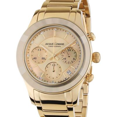 Jacques Lemans 1-2151H Venice Damenuhr Chronograph 38mm 5ATM Jacques Lemans 1-2151H Venice Damenuhr Chronograph 38mm 5ATM