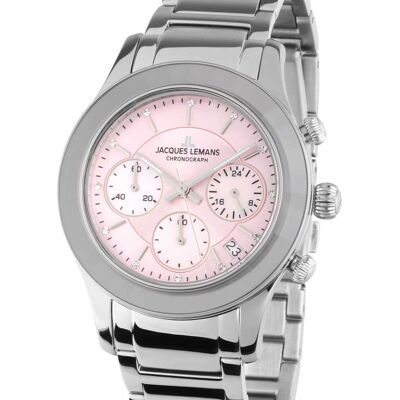 Jacques Lemans 1-2151L Venice Damenuhr Chronograph 38mm 5ATM Jacques Lemans 1-2151L Venice Damenuhr Chronograph 38mm 5ATM