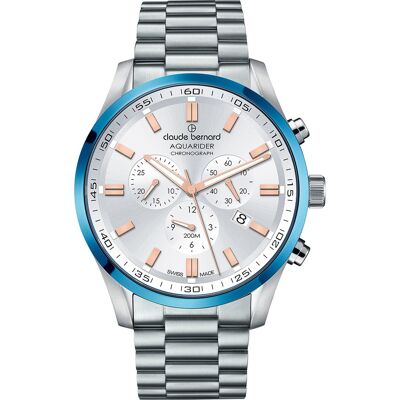 Claude Bernard 10222-3MBU-AIR Herrenuhr Aquarider Chronograph 44mm 20ATM Claude Bernard 10222-3MBU-AIR Herrenuhr Aquarider Chronograph 44mm 20ATM