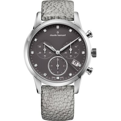Claude Bernard 10231-3-TAPN1 Damenuhr Classic Chronograph 35mm 5ATM Claude Bernard 10231-3-TAPN1 Damenuhr Classic Chronograph 35mm 5ATM