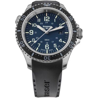 Traser H3 109374 P67 T25 SuperSub Blue Herrenuhr 46mm Taucheruhr 50ATM Traser H3 109374 P67 T25 SuperSub Blue Herrenuhr 46mm Taucheruhr 50ATM