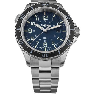 Traser H3 109375 P67 T25 SuperSub Blue Herrenuhr 46mm Taucheruhr 50ATM Traser H3 109375 P67 T25 SuperSub Blue Herrenuhr 46mm Taucheruhr 50ATM