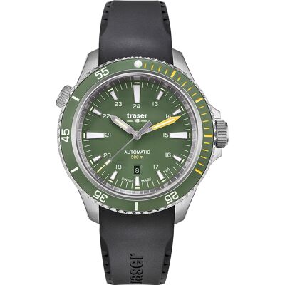 Traser H3 110326 P67 Diver Automatik Green Herrenuhr 46mm 50ATM Traser H3 110326 P67 Diver Automatik Green Herrenuhr 46mm 50ATM