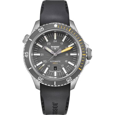 Traser H3 110330 P67 Diver Automatik T100 Grey Herrenuhr 46mm 50ATM Traser H3 110330 P67 Diver Automatik T100 Grey Herrenuhr 46mm 50ATM