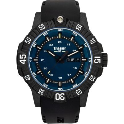 Traser H3 110725 P99 Q Tactical Blue Herrenuhr 46mm 20ATM Traser H3 110725 P99 Q Tactical Blue Herrenuhr 46mm 20ATM