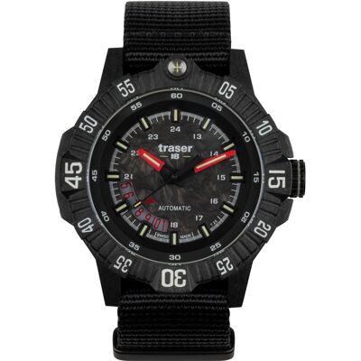 Traser H3 111355 Herrenuhr P99 A Tactical Carbon Automatik 46mm 20ATM Traser H3 111355 Herrenuhr P99 A Tactical Carbon Automatik 46mm 20ATM