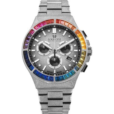Louis XVI LXVI1219 Herrenuhr Le Monarque Rainbow Chrono Limited 42mm 10ATM Louis XVI LXVI1219 Herrenuhr Le Monarque Rainbow Chrono Limited 42mm 10ATM