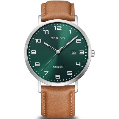 Bering 18640-568 Herrenuhr Titanium 40mm 5ATM Bering 18640-568 Herrenuhr Titanium 40mm 5ATM