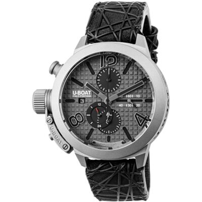 U-Boat 3002 Herrenuhr Classico Titanium Grey Automatik Chronograph 45mm 10ATM U-Boat 3002 Herrenuhr Classico Titanium Grey Automatik Chronograph 45mm 10ATM