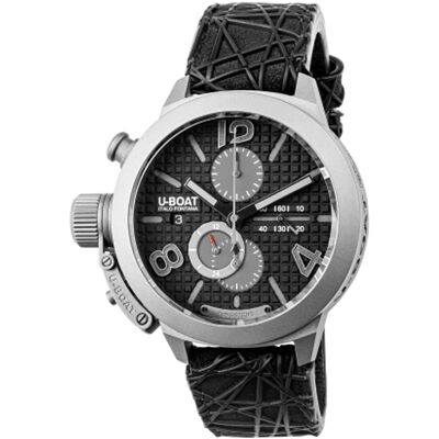 U-Boat 3004 Herrenuhr Classico Titanium Black Automatik Chronograph 45mm 10ATM U-Boat 3004 Herrenuhr Classico Titanium Black Automatik Chronograph 45mm 10ATM