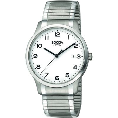 Boccia 3616-01 Herrenuhr Zugband Titanium 39mm 5ATM Boccia 3616-01 Herrenuhr Zugband Titanium 39mm 5ATM