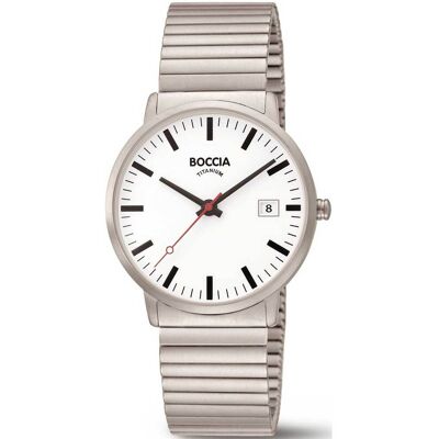 Boccia 3622-04 Herrenuhr Titanium Zugbanduhr 38mm 5ATM Boccia 3622-04 Herrenuhr Titanium Zugbanduhr 38mm 5ATM