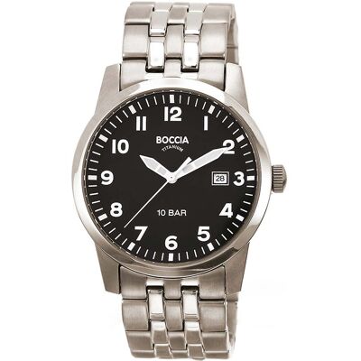 Boccia 3631-02 Herrenuhr Titanium 38mm 10ATM Boccia 3631-02 Herrenuhr Titanium 38mm 10ATM