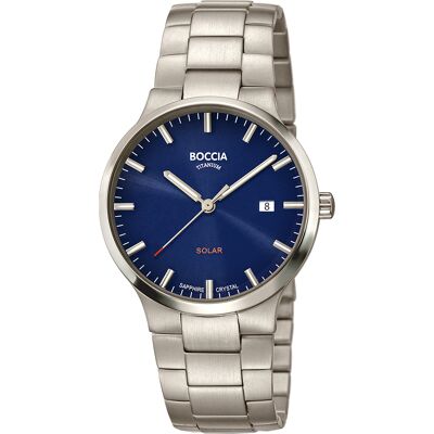Boccia 3652-02 Herrenuhr Solar Titanium 39mm 5ATM Boccia 3652-02 Herrenuhr Solar Titanium 39mm 5ATM