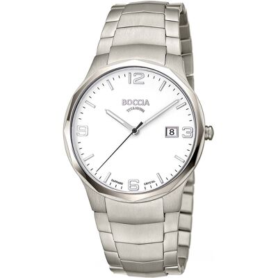 Boccia 3656-01 Herrenuhr Titanium 39mm 5ATM Boccia 3656-01 Herrenuhr Titanium 39mm 5ATM