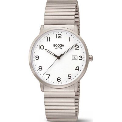 Boccia 3660-01 Herrenuhr Titanium Zugbanduhr 39mm 5ATM Boccia 3660-01 Herrenuhr Titanium Zugbanduhr 39mm 5ATM