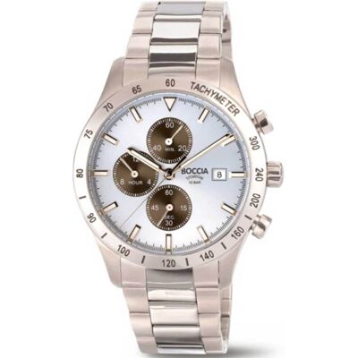 Boccia 3739-01 Herrenuhr Titanium Chronograph 40mm 10ATM Boccia 3739-01 Herrenuhr Titanium Chronograph 40mm 10ATM