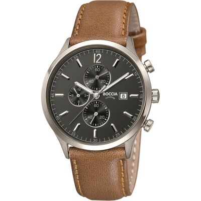 Boccia 3753-04 Herrenuhr Chronograph Titanium 42mm 5ATM Boccia 3753-04 Herrenuhr Chronograph Titanium 42mm 5ATM