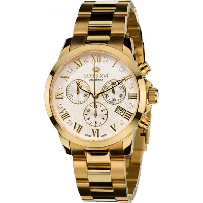 Louis XVI LXVI515 Athos pour femme Chronograph Damenuhr 38mm 5ATM Louis XVI LXVI515 Athos pour femme Chronograph Damenuhr 38mm 5ATM