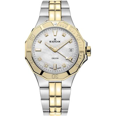 Edox 53020-357JM-NADD Delfin Diver Damenuhr 38mm 20ATM Edox 53020-357JM-NADD Delfin Diver Damenuhr 38mm 20ATM