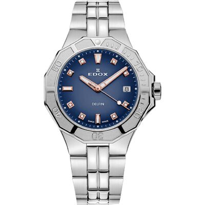 Edox 53020-3M-BUDDR Delfin Diver Damenuhr 38mm 20ATM Edox 53020-3M-BUDDR Delfin Diver Damenuhr 38mm 20ATM