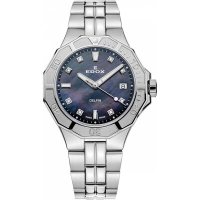 Edox 53020-3M-NANND Delfin Diver Damenuhr 38mm 20ATM Edox 53020-3M-NANND Delfin Diver Damenuhr 38mm 20ATM