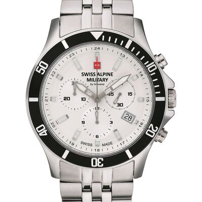 Swiss Alpine Military 7022.9132 Chronograph Herrenuhr 42mm 10ATM Swiss Alpine Military 7022.9132 Chronograph Herrenuhr 42mm 10ATM