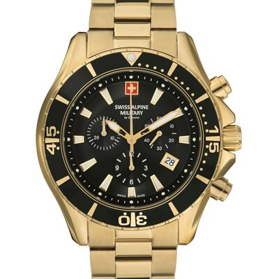 Swiss Alpine Military 7040.9117 Chronograph Herrenuhr 45mm 10ATM Swiss Alpine Military 7040.9117 Chronograph Herrenuhr 45mm 10ATM