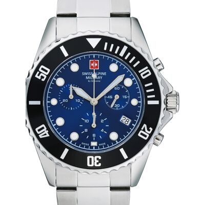 Swiss Alpine Military 7053.9138 Chronograph Herrenuhr 42mm 10ATM Swiss Alpine Military 7053.9138 Chronograph Herrenuhr 42mm 10ATM