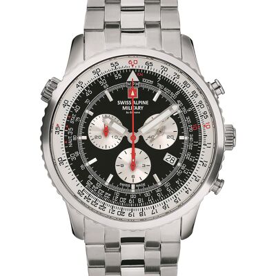 Swiss Alpine Military 7078.9137 Chronograph Herrenuhr 45mm 10ATM Swiss Alpine Military 7078.9137 Chronograph Herrenuhr 45mm 10ATM