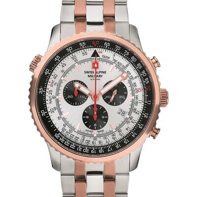 Swiss Alpine Military 7078.9152 Chronograph Herrenuhr 45mm 10ATM Swiss Alpine Military 7078.9152 Chronograph Herrenuhr 45mm 10ATM