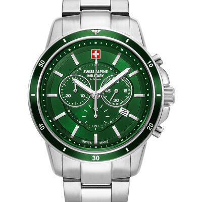 Swiss Alpine Military 7089.9134 Chronograph Herrenuhr 44mm 10ATM Swiss Alpine Military 7089.9134 Chronograph Herrenuhr 44mm 10ATM