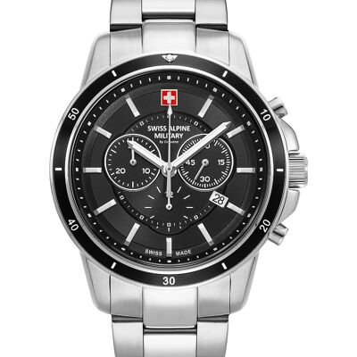 Swiss Alpine Military 7089.9137 Chronograph Herrenuhr 44mm 10ATM Swiss Alpine Military 7089.9137 Chronograph Herrenuhr 44mm 10ATM