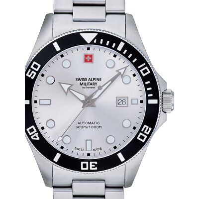 Swiss Alpine Military 7095.2132 Diver Automatik Herrenuhr 44mm 30ATM Swiss Alpine Military 7095.2132 Diver Automatik Herrenuhr 44mm 30ATM