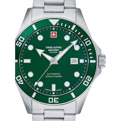 Swiss Alpine Military 7095.2134 Diver Automatik Herrenuhr 44mm 30ATM Swiss Alpine Military 7095.2134 Diver Automatik Herrenuhr 44mm 30ATM