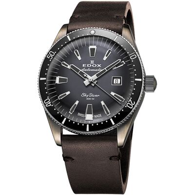 Edox 80126-3VIN-GDN Skydiver Automatik Limited Edition Herrenuhr 42mm 30ATM Edox 80126-3VIN-GDN Skydiver Automatik Limited Edition Herrenuhr 42mm 30ATM