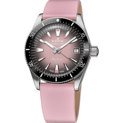 Edox 80131-3NC-NDRO Skydiver Automatik +Wechselarmband Damenuhr Edox 80131-3NC-NDRO Skydiver Automatik +Wechselarmband Damenuhr