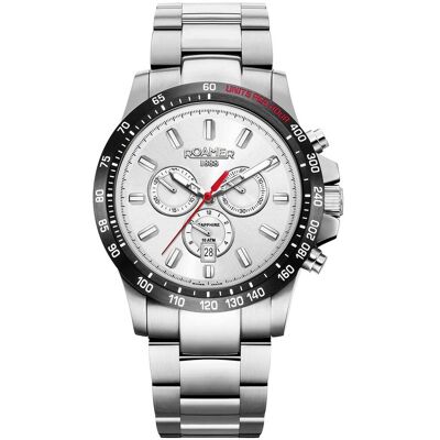 Roamer 861837 41 15 20 Herrenuhr Rimini Chronograph 45mm 10ATM Roamer 861837 41 15 20 Herrenuhr Rimini Chronograph 45mm 10ATM