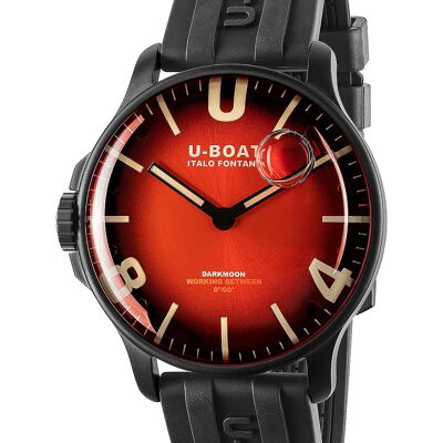 U-Boat 8697/B Darkmoon Red PVD Soleil Herrenuhr 44mm 5ATM U-Boat 8697/B Darkmoon Red PVD Soleil Herrenuhr 44mm 5ATM
