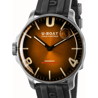 U-Boat 8703/B Darkmoon Brown SS Soleil Capsoil Herrenuhr 44mm 5ATM U-Boat 8703/B Darkmoon Brown SS Soleil Capsoil Herrenuhr 44mm 5ATM