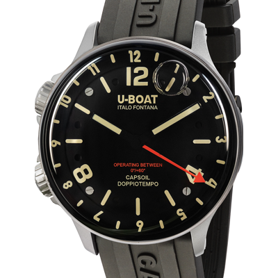 U-Boat 8769 Capsoil Qs. Doppotempo SS Herrenuhr 45mm 10ATM U-Boat 8769 Capsoil Qs. Doppotempo SS Herrenuhr 45mm 10ATM