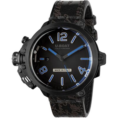 U-Boat 8806 Capsule 50 mm PVD BK BL Automatik Herrenuhr 10ATM U-Boat 8806 Capsule 50 mm PVD BK BL Automatik Herrenuhr 10ATM