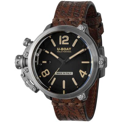U-Boat 8807 Capsule 50 mm SS BK BE Automatik Herrenuhr 10ATM U-Boat 8807 Capsule 50 mm SS BK BE Automatik Herrenuhr 10ATM