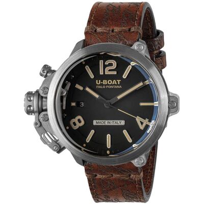 U-Boat 8809 Capsule 45 mm SS BK BE Automatik Herrenuhr 10ATM U-Boat 8809 Capsule 45 mm SS BK BE Automatik Herrenuhr 10ATM