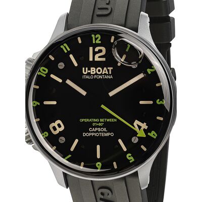 U-Boat 8838/A Capsoil Doppiotempo SS GMT Herrenuhr 45mm 10ATM U-Boat 8838/A Capsoil Doppiotempo SS GMT Herrenuhr 45mm 10ATM